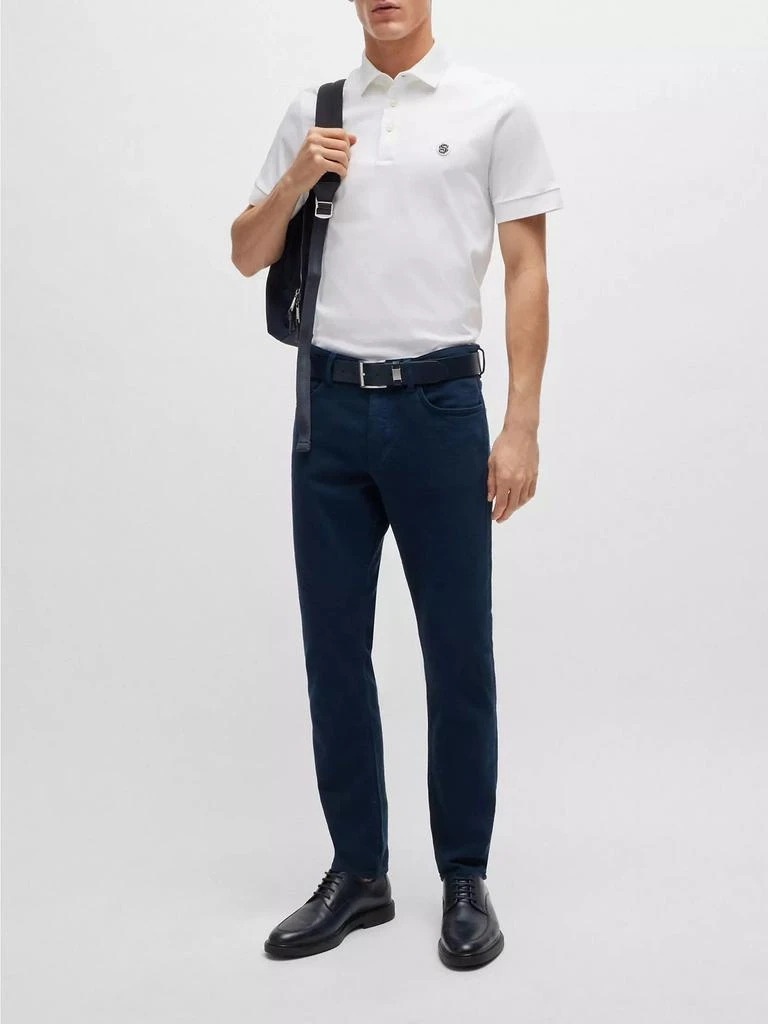 Hugo Boss Slim-Fit Jeans in Mechanical-Stretch Denim 6
