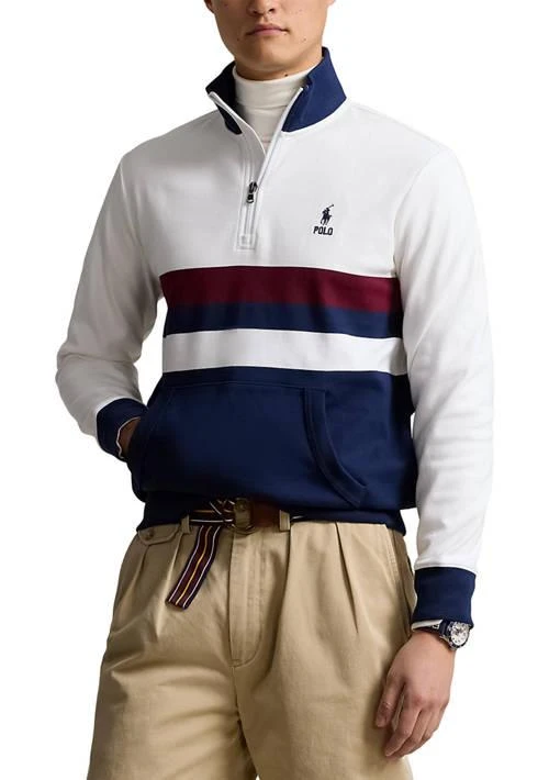 Ralph Lauren Ralph Lauren Logo Soft Cotton Quarter Zip Pullover 1