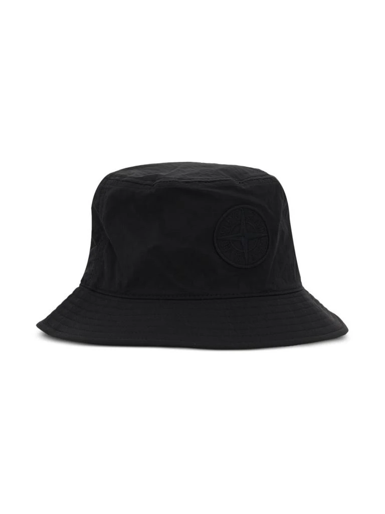 Stone Island LOGO NYLON BUCKET HAT 3