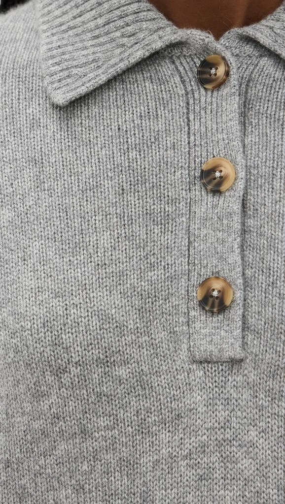 Reformation Brooklyn Cashmere Polo Sweater 5