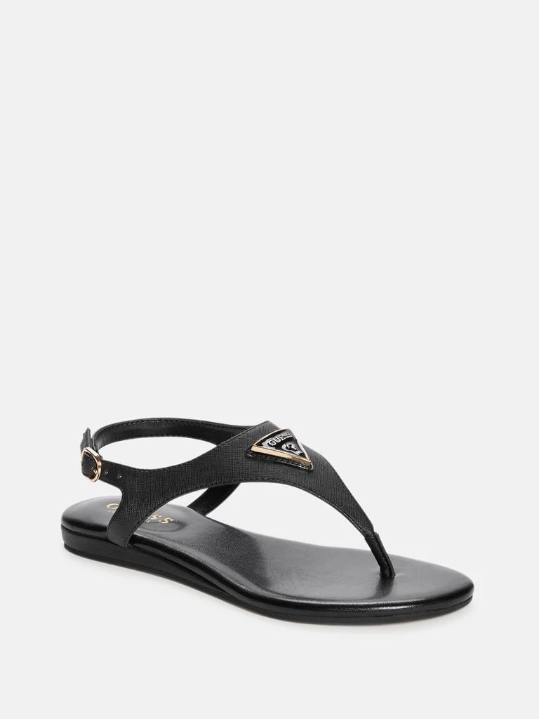 Guess Factory Jerrah T-Strap Sandals 1