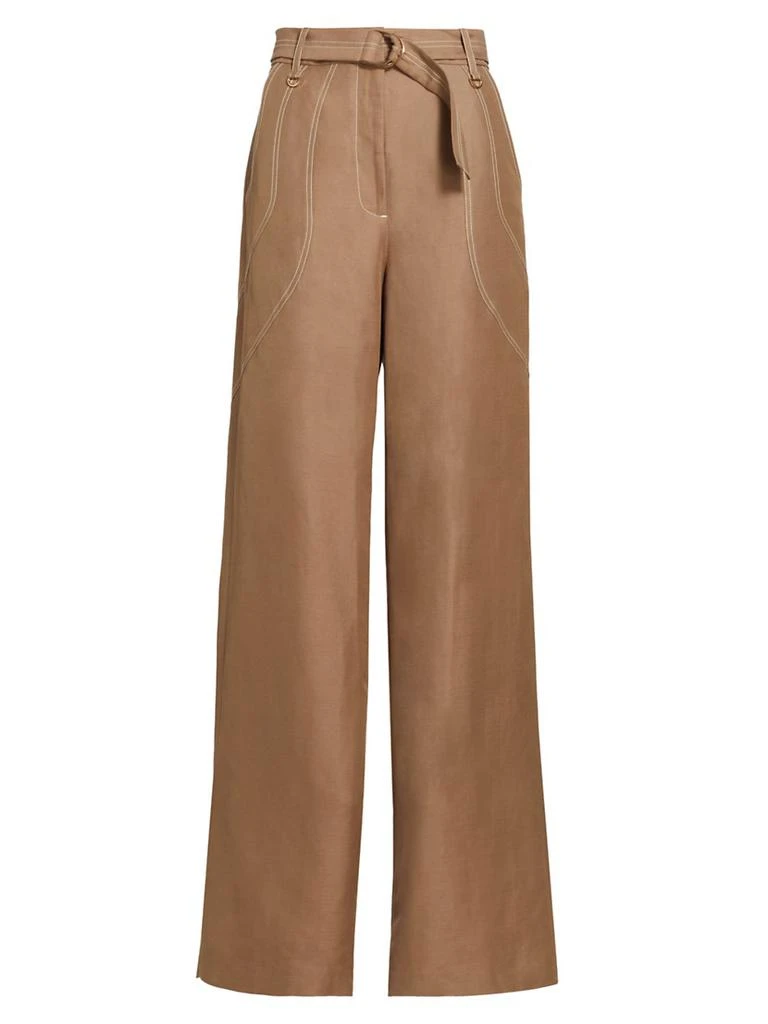 Acler Geary High-Rise Wide-Leg Pants 1