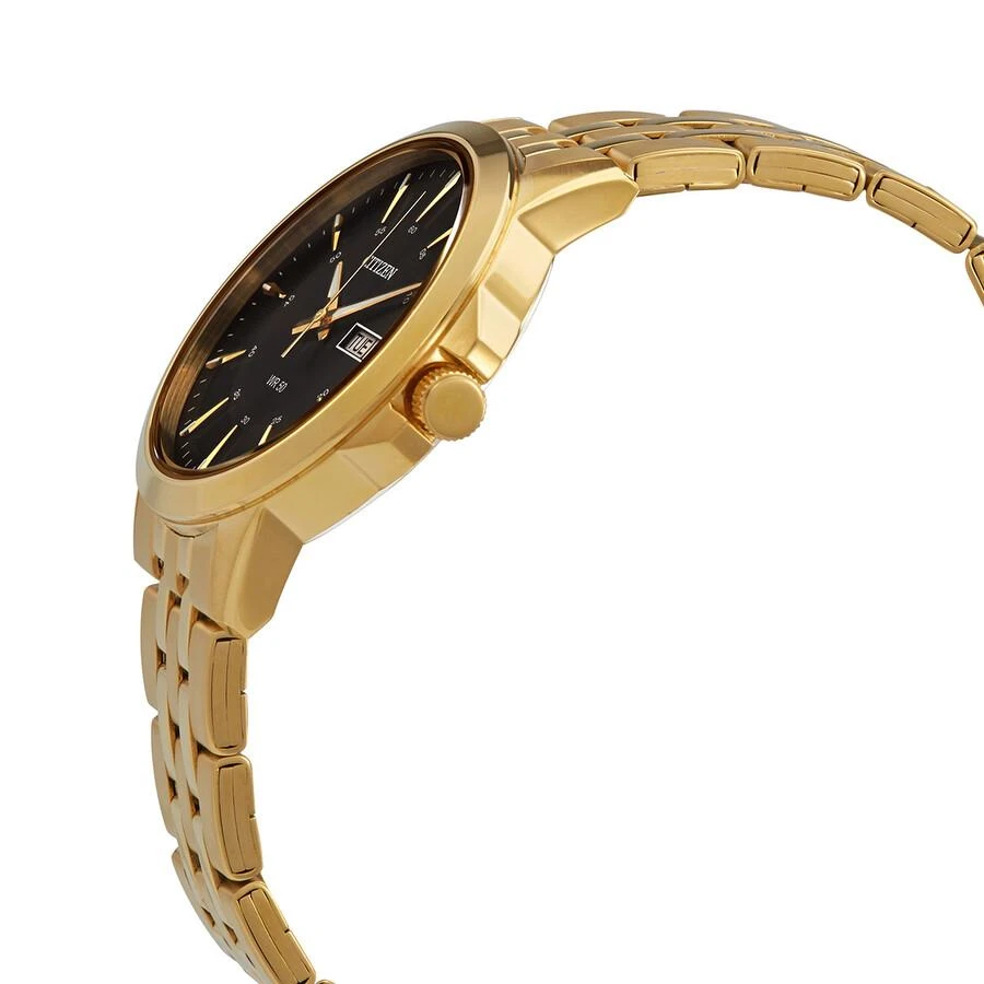 Citizen Quartz Black Dial Gold-tone Men's Watch BF2013-56E 2