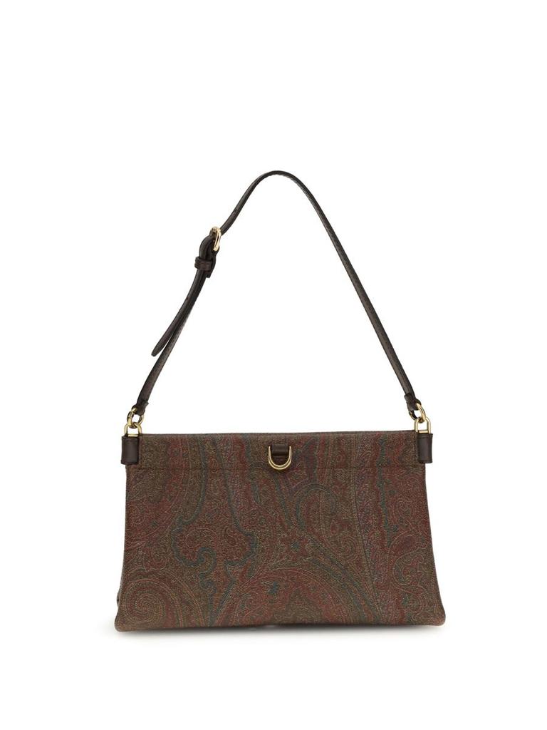 ETRO Etro Paisley Jacquard Foldover Top Clutch Bag