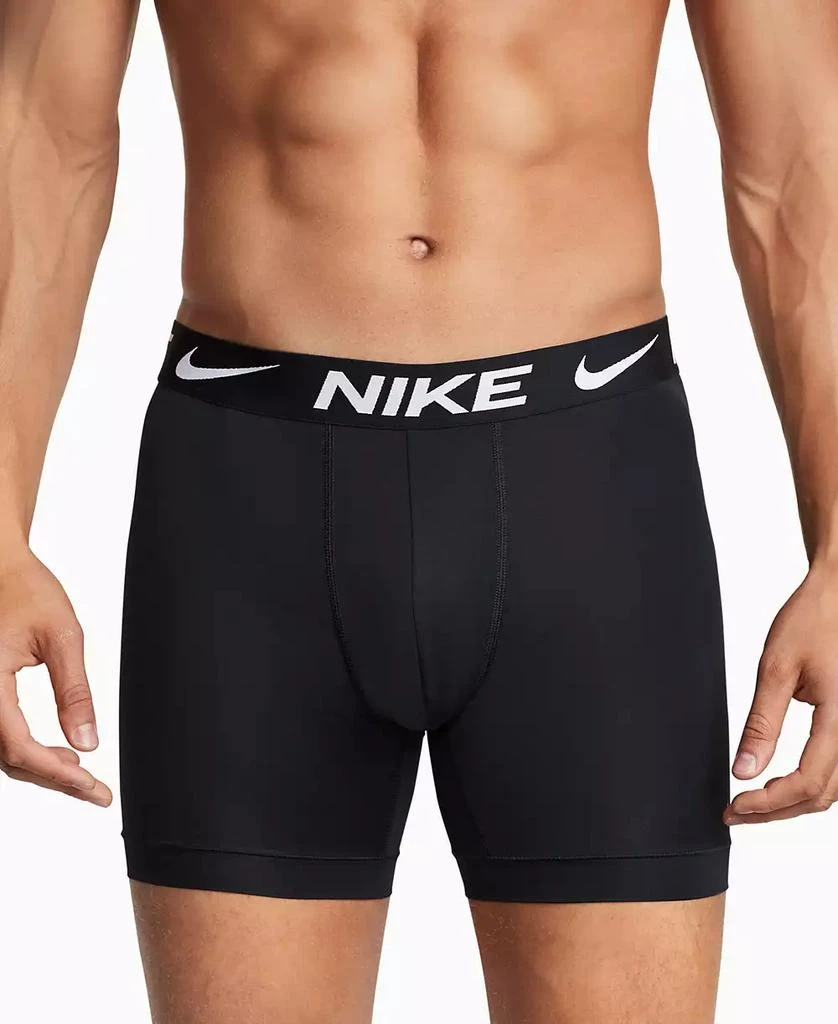 NIKE Men's 3-Pack Dri-FIT Essential Micro Long Boxer Briefs 2