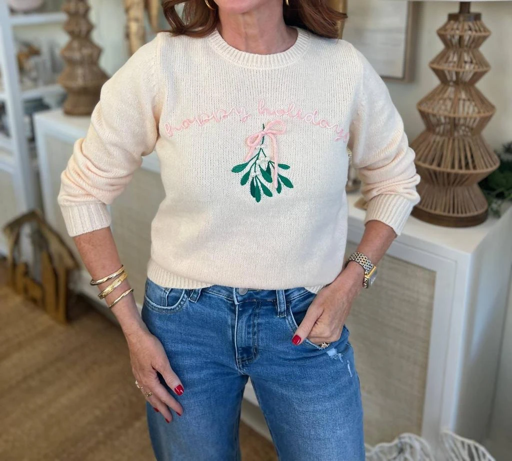En Saison En Saison - Mistletoe Holiday Sweater 1