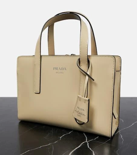Prada Re-Edition 1995 Medium leather tote bag 6
