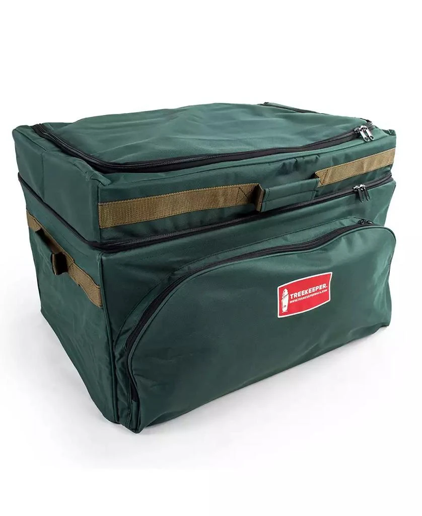 TreeKeeper Christmas Ornament Storage Box with Top Pocket 10