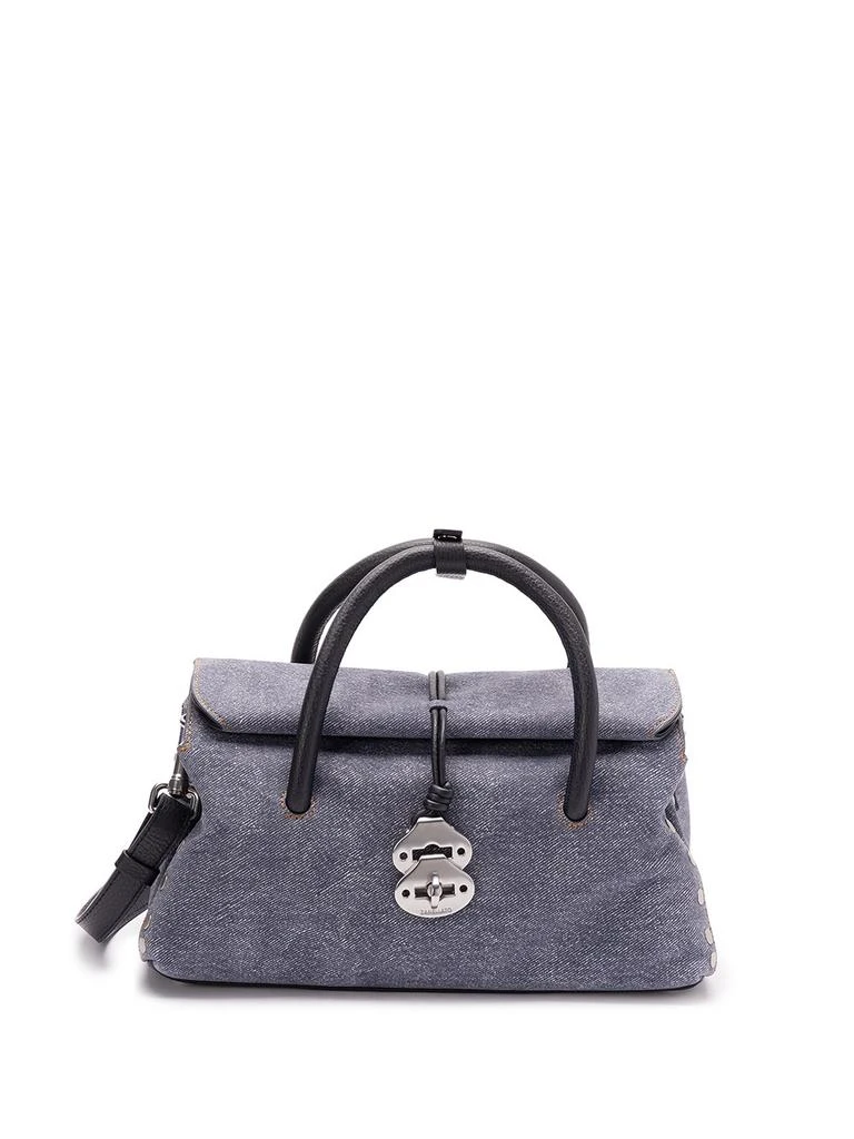 Zanellato Zanellato Small `Dotta Tela Genova` Handbag 1