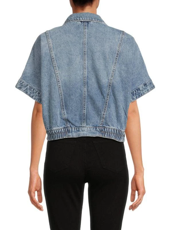 Habitual Short Sleeve Denim Jacket 2