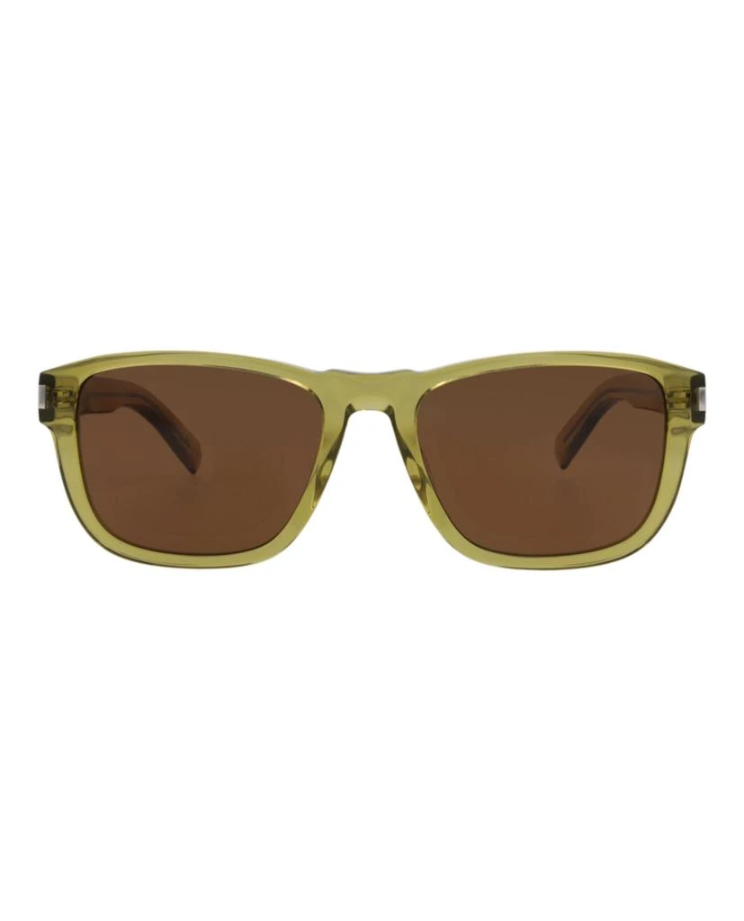 Yves Saint Laurent Square-Frame Recycled Acetate Sunglasses 1