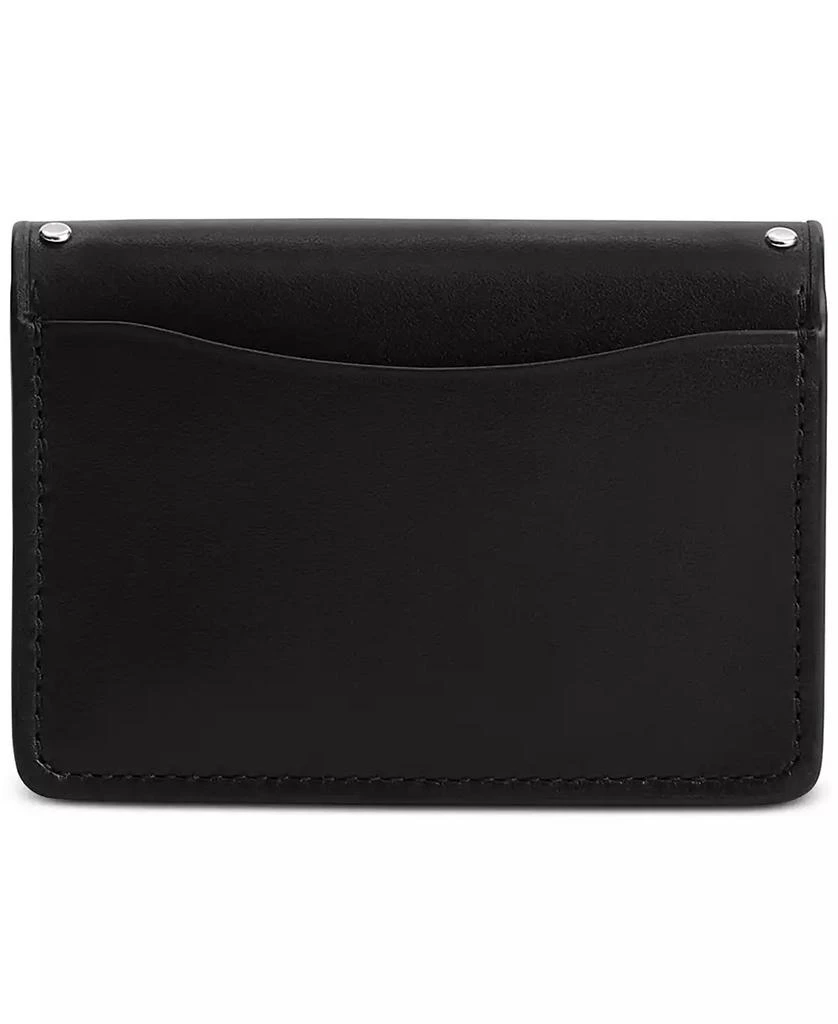 Coach Half Flap Leather Card Case with Rivets 2