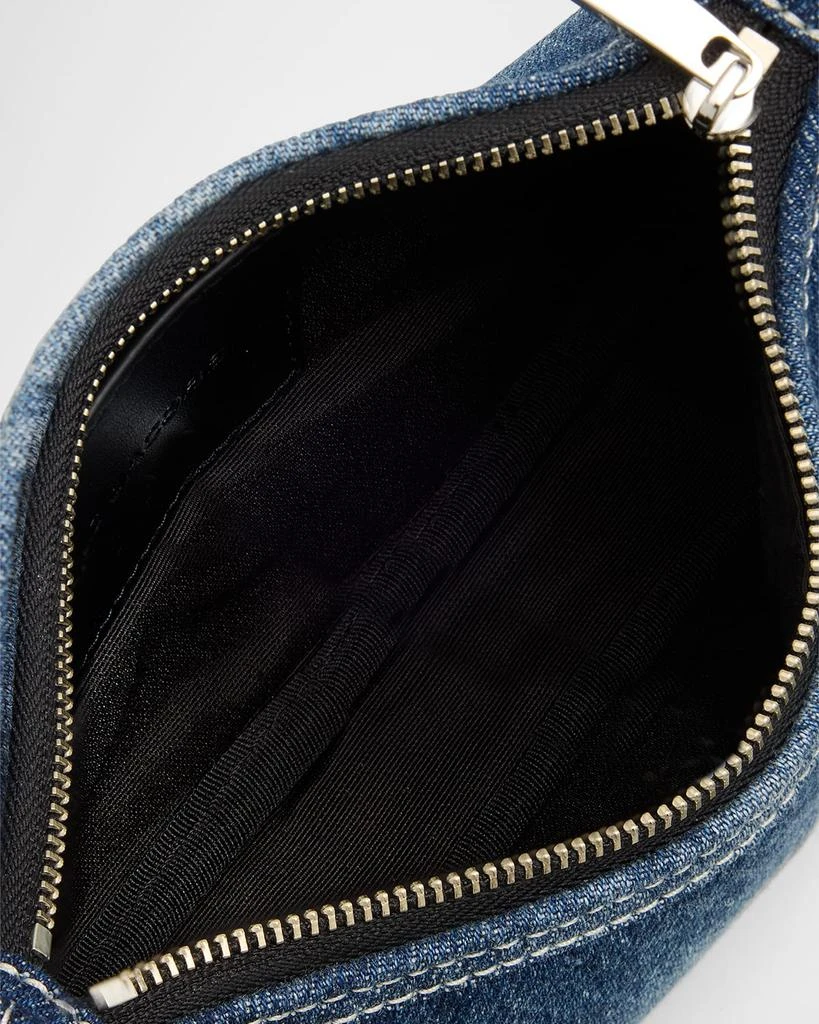 Marc Jacobs The Faded Denim Charm Shoulder Bag 4