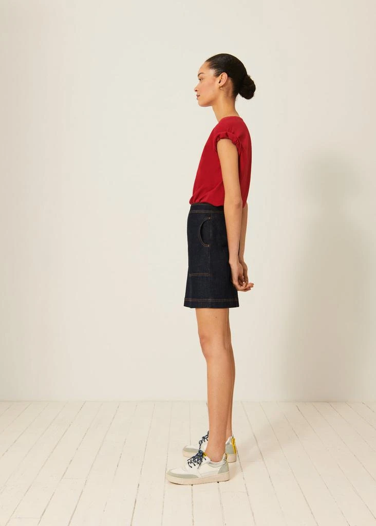 Bensimon Jupe Gassyo - Jean - Femme 2