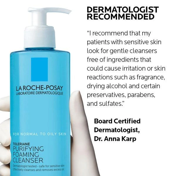 La Roche Posay La Roche-Posay Toleriane Purifying Foaming Cleanser (Various Sizes) 5