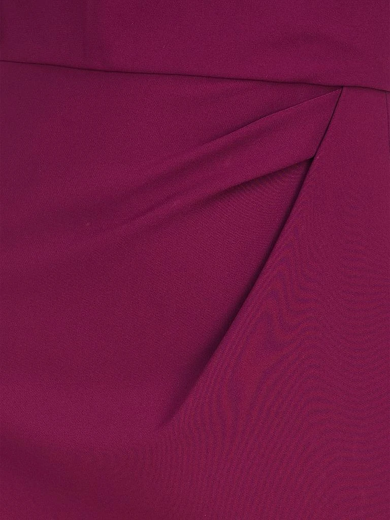 Kay Unger Margerite Pleated Column Gown 6