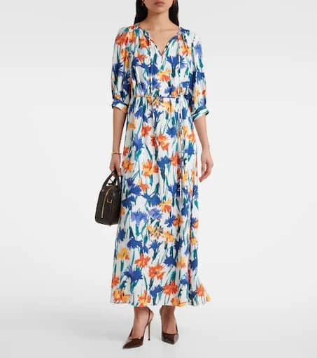 Diane von Furstenberg Drogo floral maxi dress 2