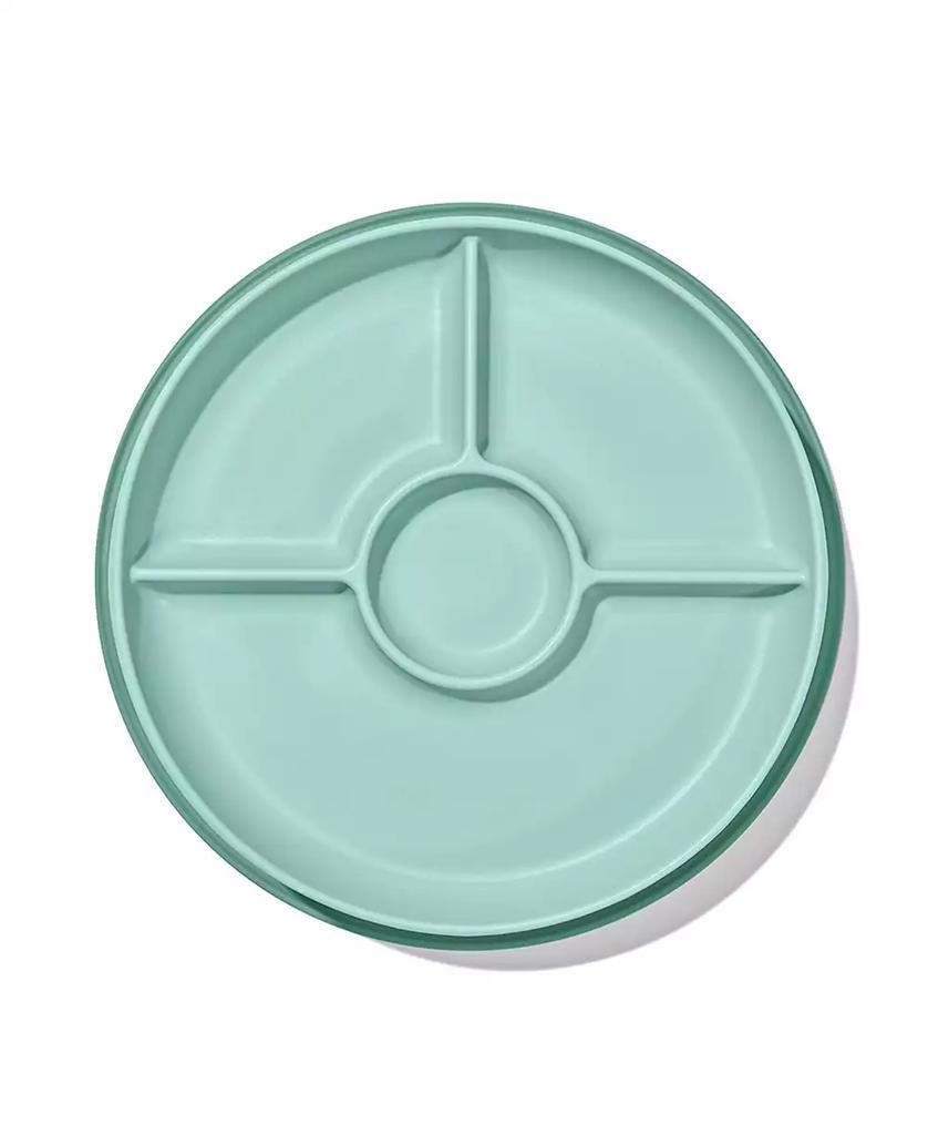 OXO Tot Stick Stay Suction Divided Plate