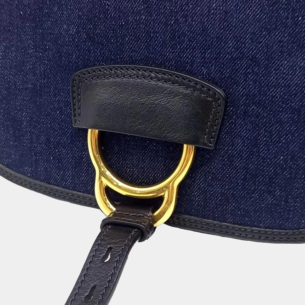 Miu Miu Miu Miu Blue Denim Denim Shoulder  Bag 3