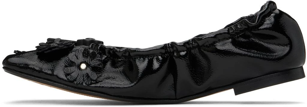 CECILIE BAHNSEN Black Orbella Ballerina Flats 3