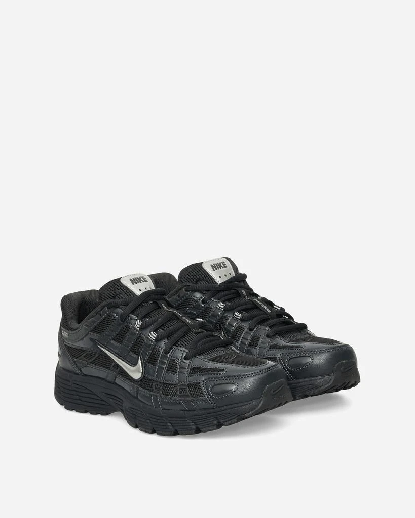 NIKE Women's P-6000 Sneakers Off-Noir / Metallic Silver 2