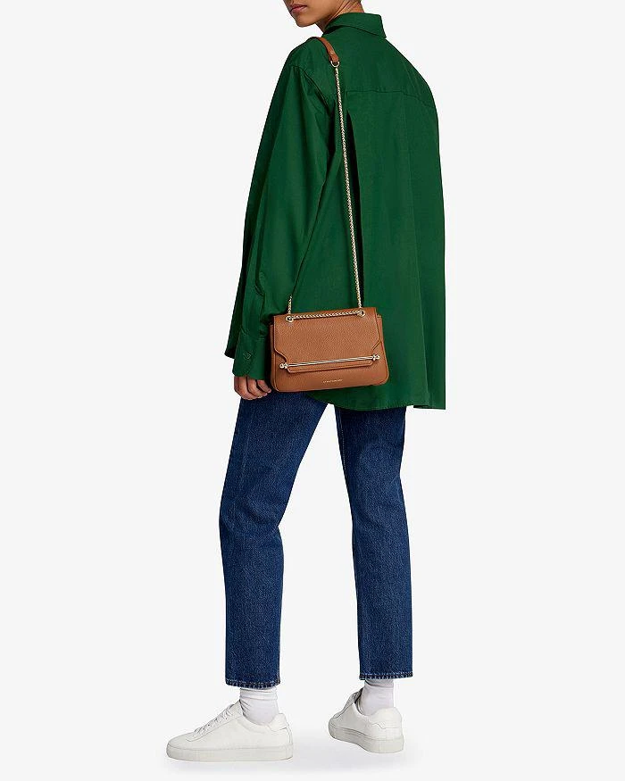 Strathberry East/West Soft Mini Leather Convertible Crossbody 4