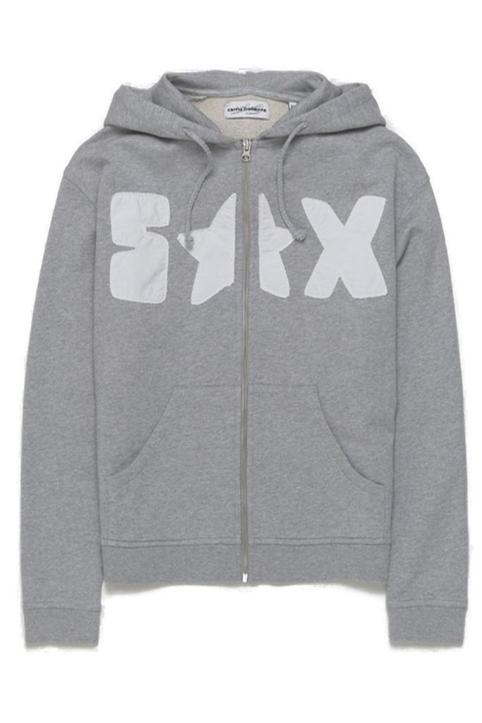 Carne Bollente Carne Bollente Stellar Sass Drawstring Zip Hoodie