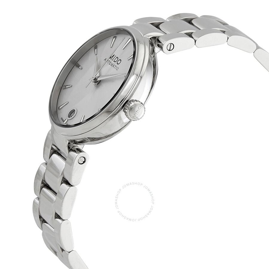 MIDO Baroncelli Automatic Silver Dial Ladies Watch M0222071103110