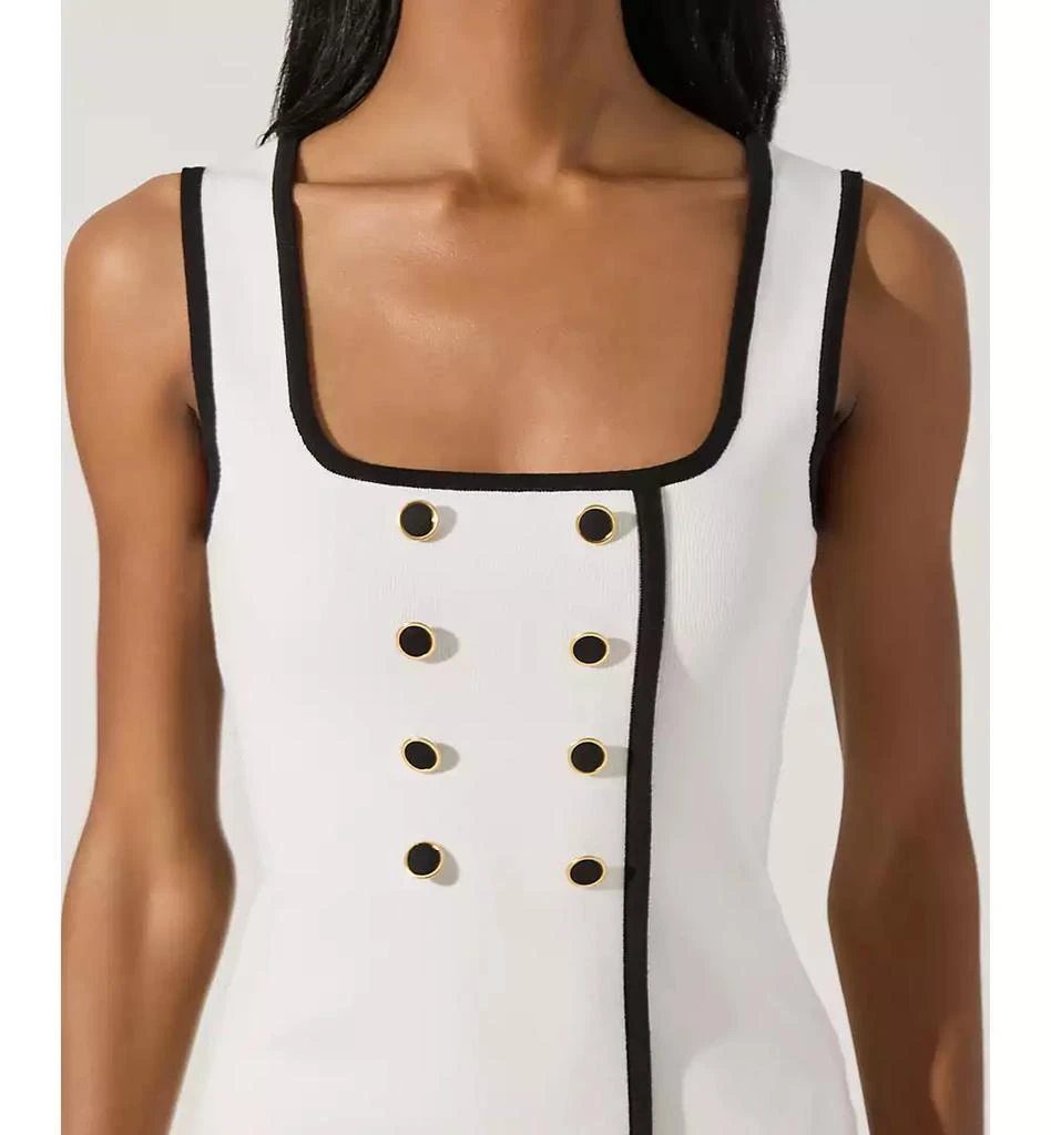 ASTR Women's Button-Front Mini Dress 5