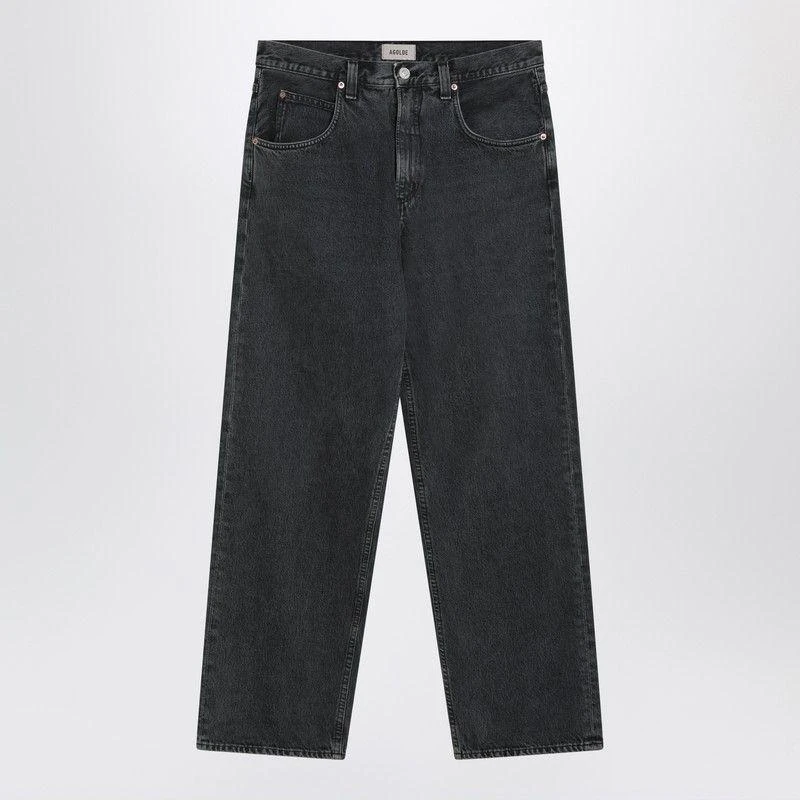 AGOLDE GRAY JEANS IN REGENERATED DENIM 1