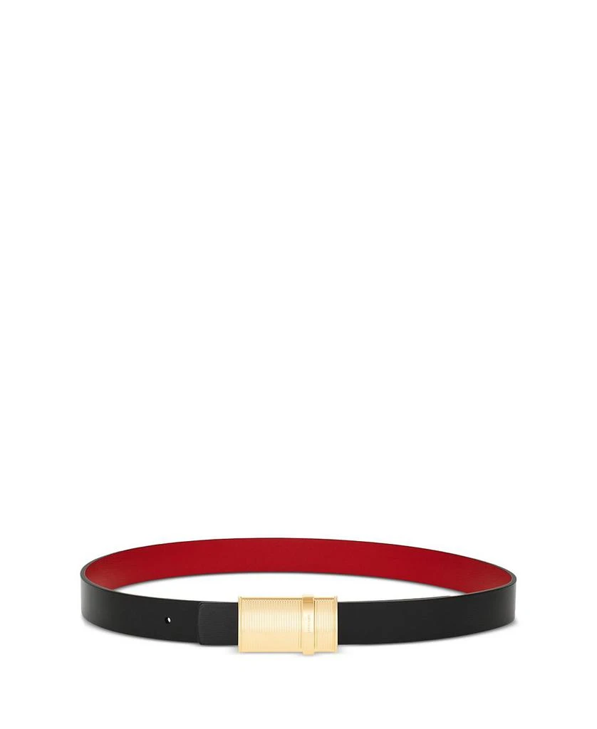 Salvatore Ferragamo Women's Reversible Leather Belt 1