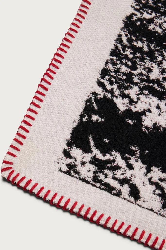 Woolrich Wool Blend Blanket - One Of These Days / Woolrich - Unisex - Red 4