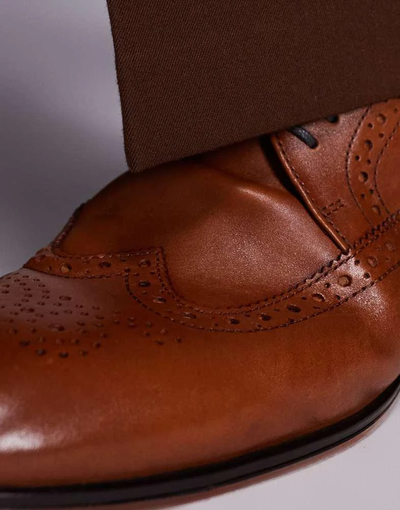 River Island River Island brogue shoes in brown 3