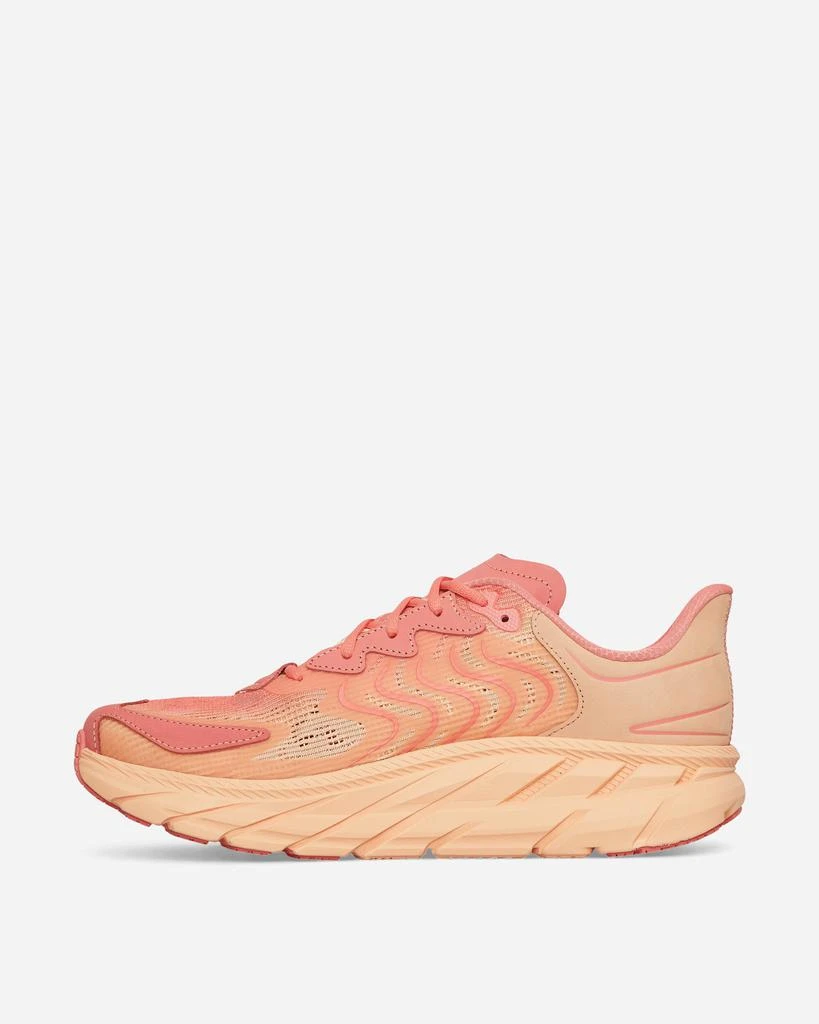 Hoka One One Vibrant Bloom Clifton LS Sneakers Cantaloupe / Electric Coral 3