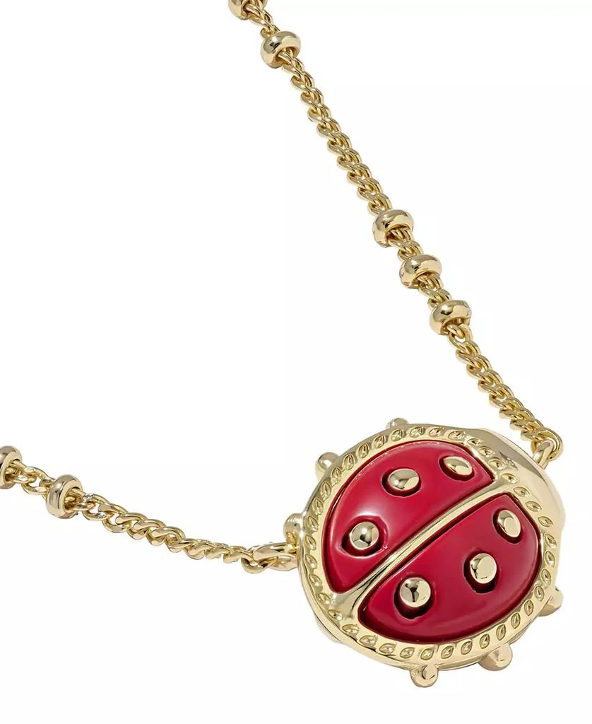 Kendra Scott 14k Gold Over Brass Lady Bug Short Pendant Necklace 3