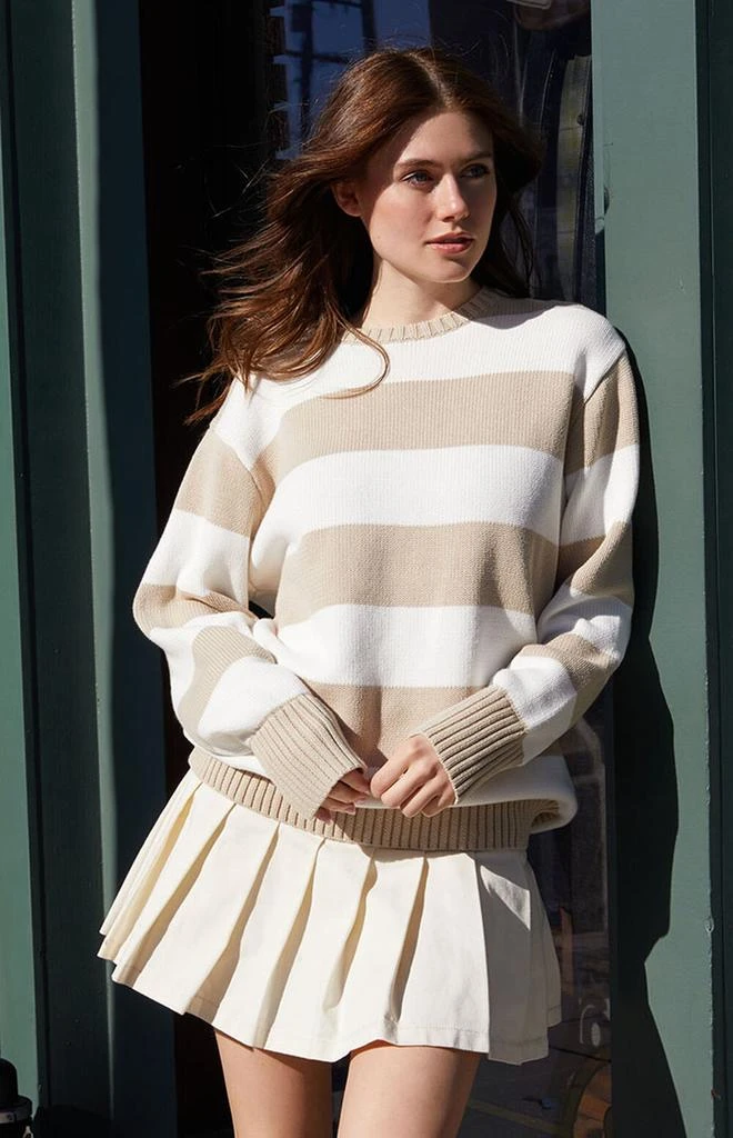 John Galt Striped Brianna Sweater 1