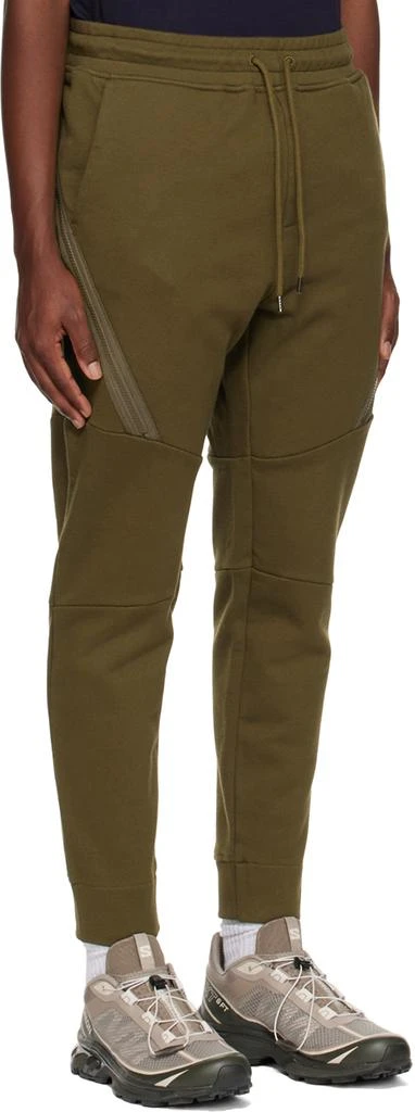C.P. Company Khaki Tapered Sweatpants 2