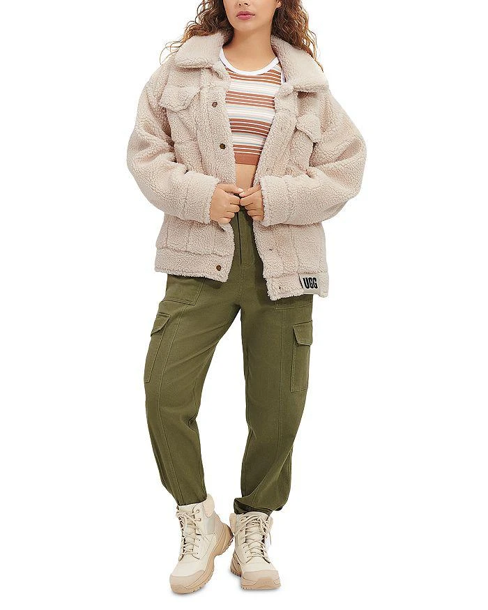 UGG® Frankie Sherpa Trucker Jacket 4