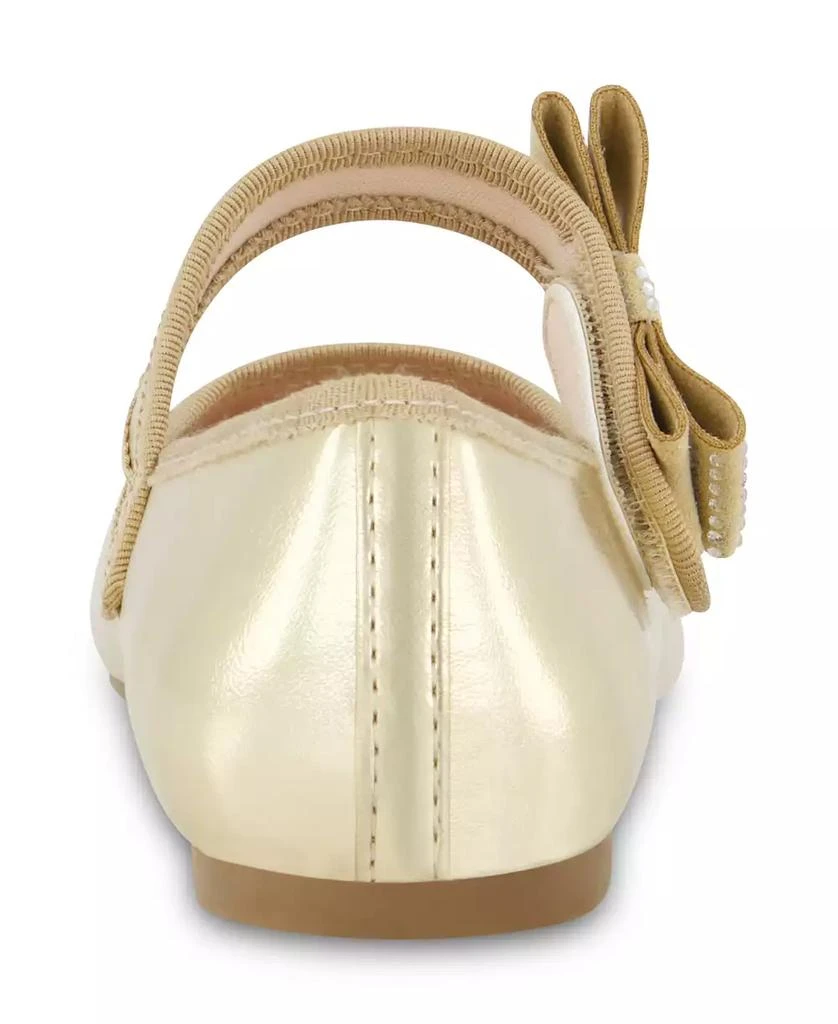 Jessica Simpson Little and Big Girls Amy Crystal Bow Ballet Flat 6