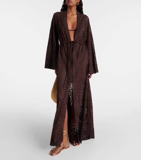 Alexandra Miro Betty lace kaftan