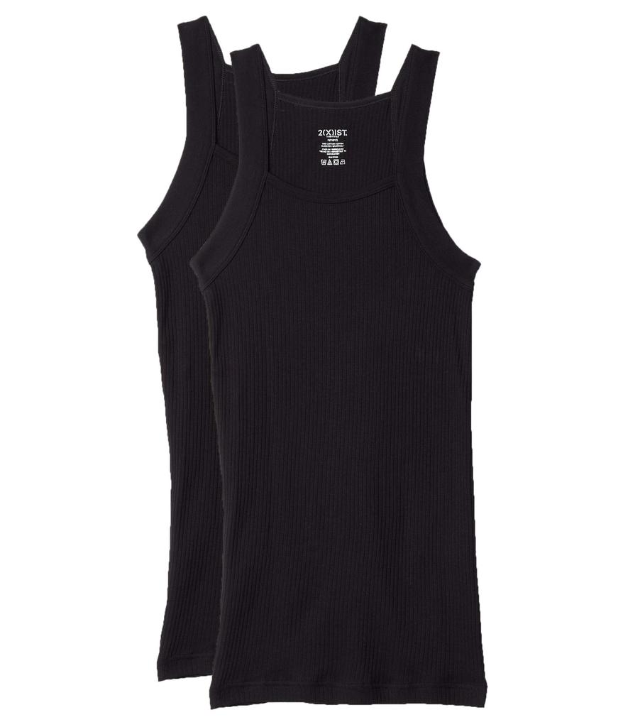 2(X)IST 2-Pack ESSENTIAL Square-Cut Tank