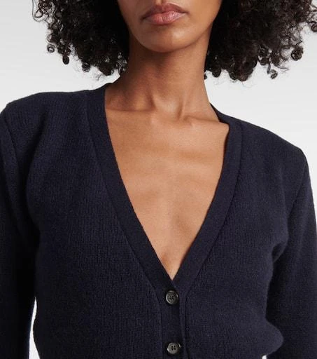 Magda Butrym Lace-trimmed cashmere cardigan 4