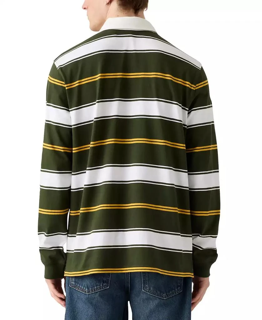 Levi's Men's Relaxed-Fit Long Sleeve Striped Rugby Shirt 2
