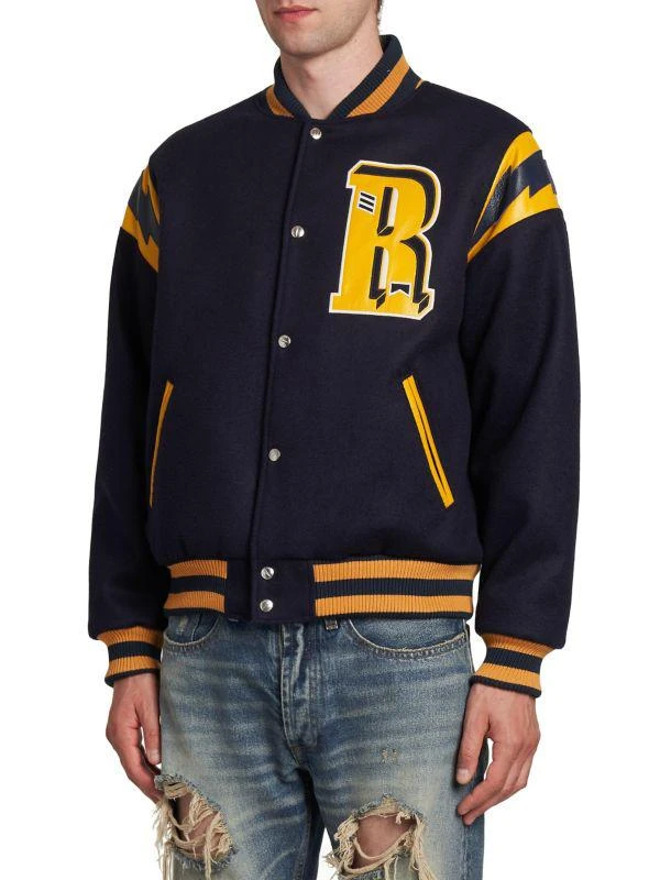 R H U D E American Spirit Lighting Bomber Jacket 3