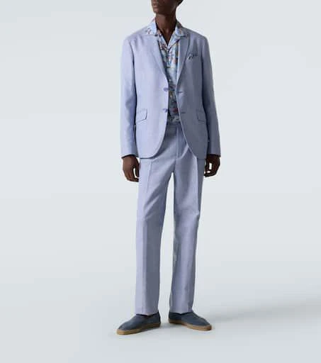 ETRO Cotton jacquard blazer 2
