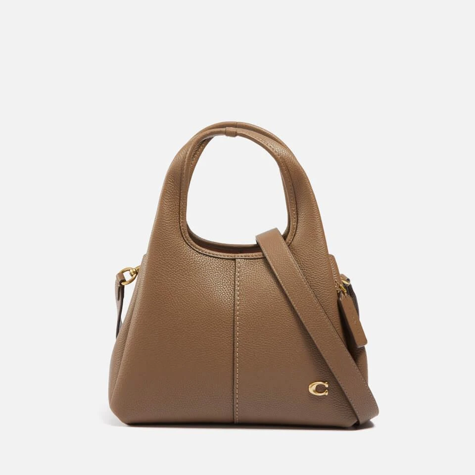 Coach Coach Lana 23 Polished Pebble-Grain Leather Shoulder Bag 1