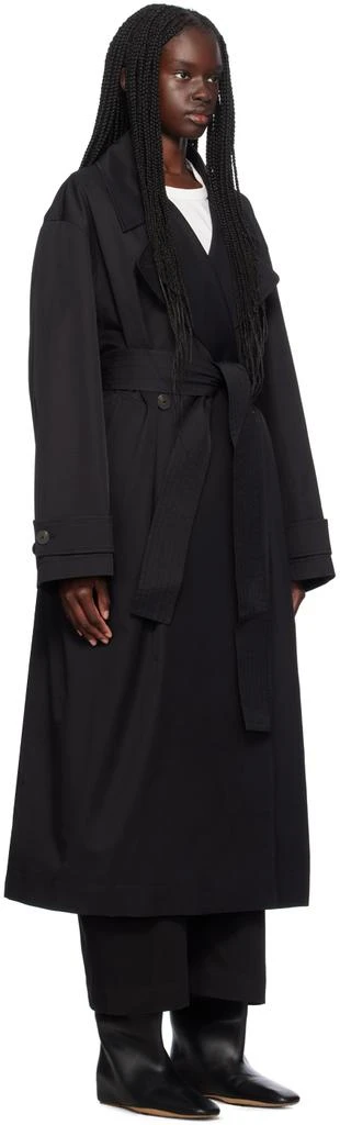 Studio Nicholson Black Mawer Trench Coat 2
