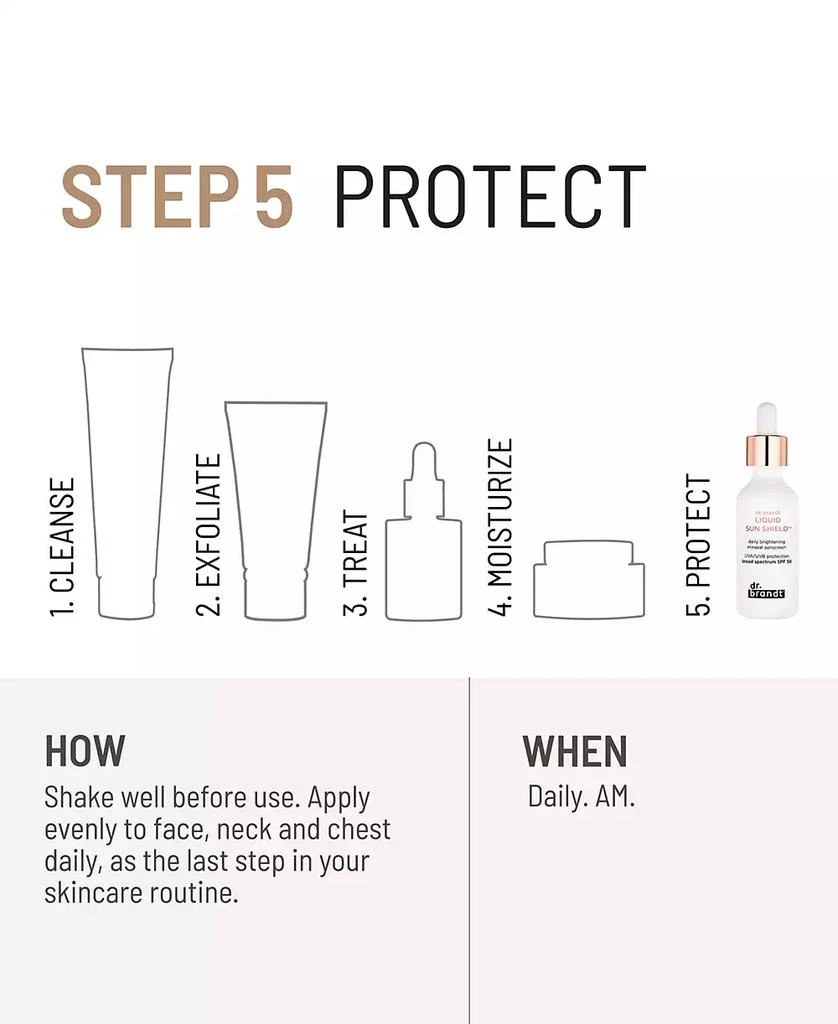 Dr. Brandt Skincare Liquid Sun Shield SPF 50, 1.7-oz. 6