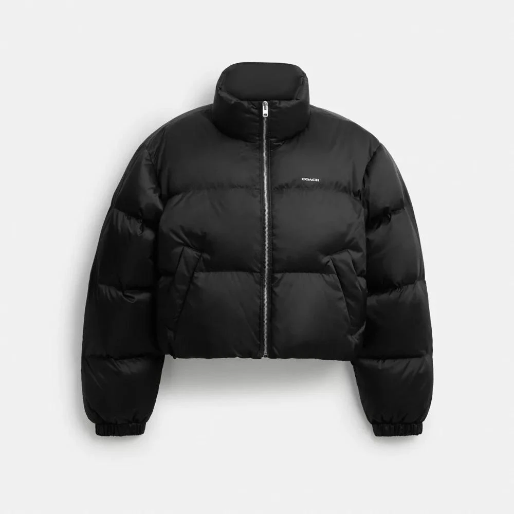 Coach Short Cropped Puffer Jacket