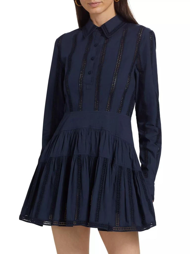 Ulla Johnson Camille Poplin Lace Shirtdress 3